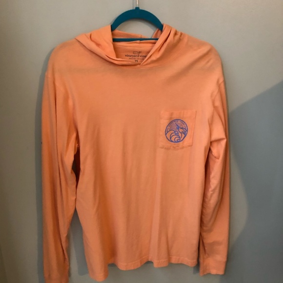 Vineyard Vines Hooded Long Sleeve Shirt - Picture 1 of 5